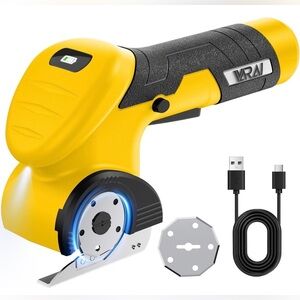 Cordless Electric Scissors, Fast Charging Rechargeable Cardboard Cutter